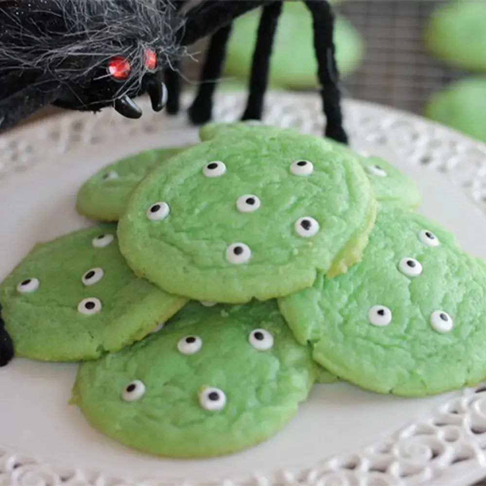 Green Monster Sugar Cookies